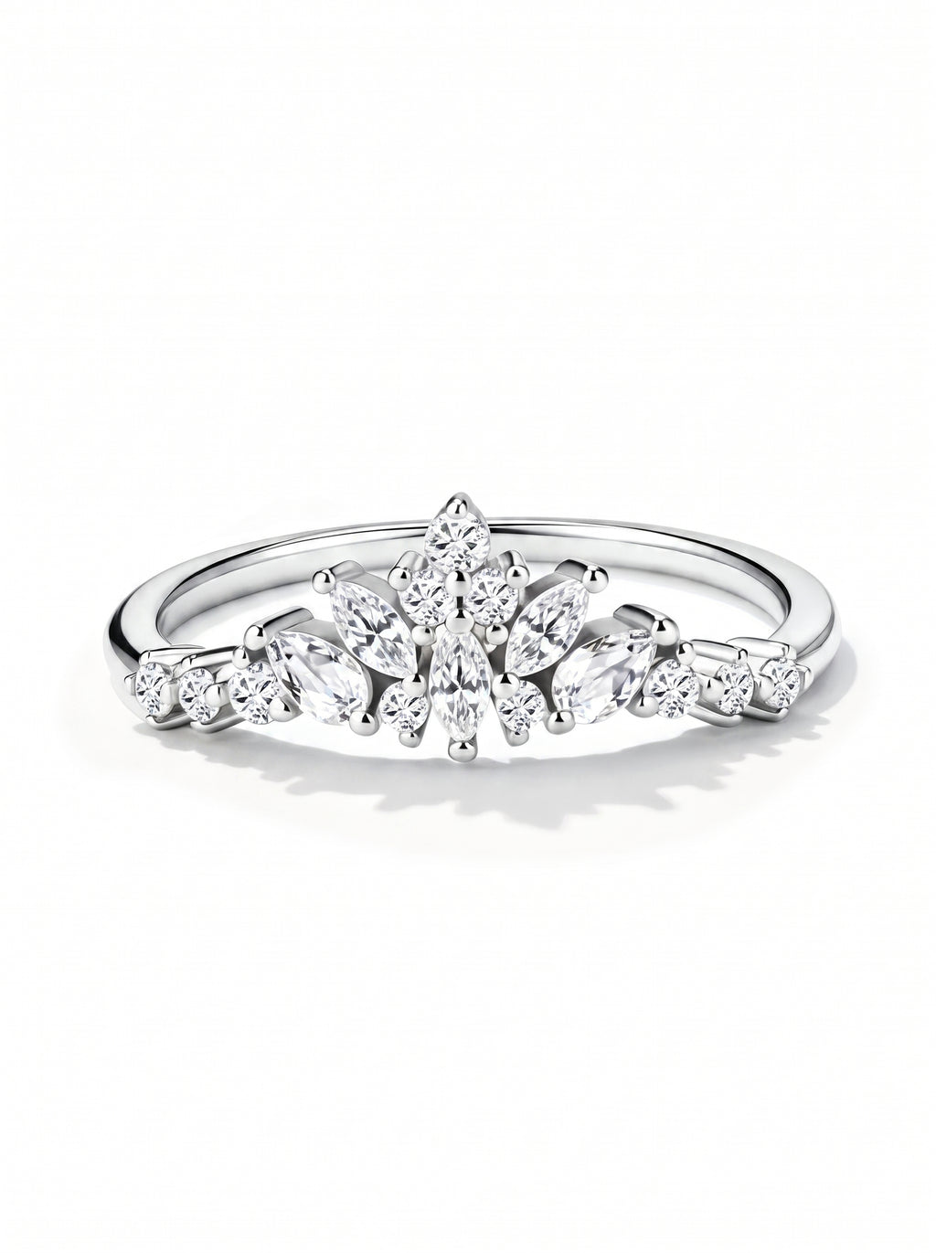 Marchioness Moissanite Ring｜925 Sterling Silver
